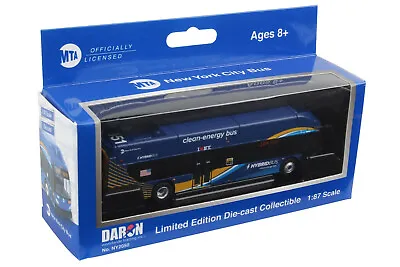  1/87 MTA New York City Hybrid Clean Energy City Minature Bus Die-cast Daron 5  • $28.45