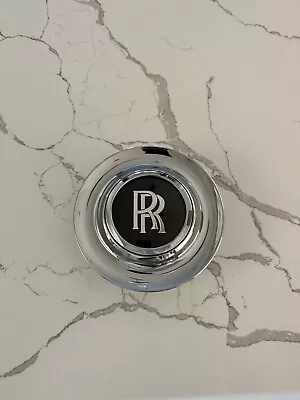 Rolls Royce Black Center Cap Ghost Wraith Dawn Floating Bezel • $200