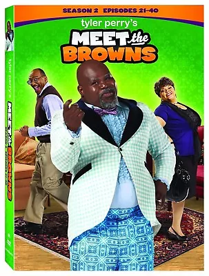 MEET THE BROWNS - Tyler Perry - Complete Second 2 Two Season DVD • $19.99