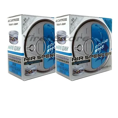 Air Spencer A19 Cartridge Marine Squash Scent 2-Pack Car Air Freshener Eikosha • $17.79