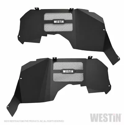 Westin Textured Black Rear Inner Fenders For 2007-2018 Jeep Wrangler JK 62-11015 • $606.63