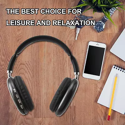 P9 Wireless Bluetooth Noise Cancelling Headphones Over Ear Bluetooth Headphones • £7.66