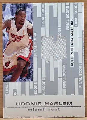 2006-07 Topps Big Game Udonis Haslem #d/99 Final Score Gu Jersey Miami Heat • $29.87