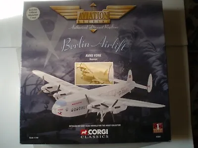 £11.99 • Buy 1:144 Corgi 47201 Avro York - Skyways - Berlin Airlift -1st Edition 1998