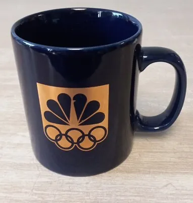Vintage 1988 Olympics NBC Coffee Mug Staffordshire England Kiln Craft • $10.99