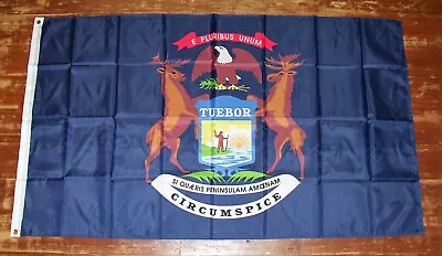 Michigan State 3'x5' Flag Banner Michiganian Michiganite • $8.99