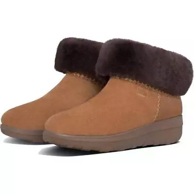 £74.99 • Buy FitFlop Mukluk Shorty III Womens Ladies Slip On Warm Lined Ankle Boots Size 4-9