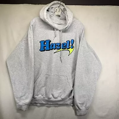 Hazel Newport Parody Hoodie Mens Size XL Gray • $18.99