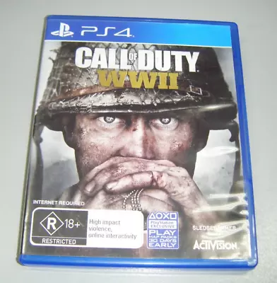Sony PlayStation 4 PS4 Game - Call Of Duty: WWII • $19.99