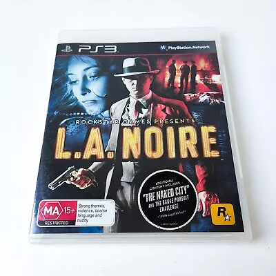 L.a. Noire - Playstation 3 | Action Adventure Rockstar Games 2011 • $9.95