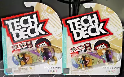 A Pair Of 2024 Paris Olympics Tech Deck Mariah Duran Rare Skateboard Fingerboard • $22