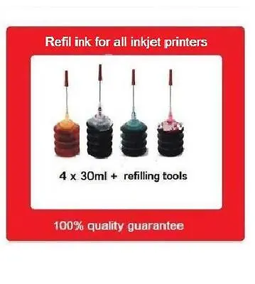 $18.99 • Buy Refill Kits For HP 905XL Black+C+M+Y Ink Cartridges For HP Pro 6956,6960,6970
