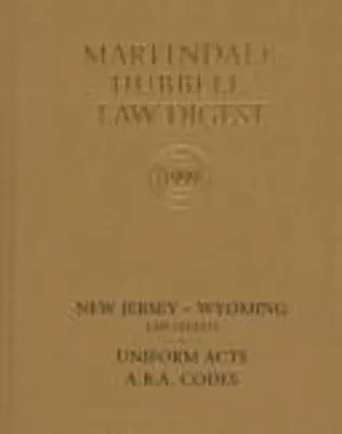 Martindale-Hubbell International Law Directory 1999 Annual • $5.34