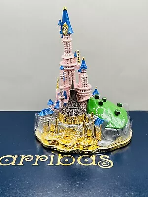 Disney Arribas Brothers 30th Anniversary LE Paris Castle Swarovski Figurine • $2249