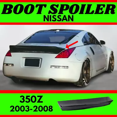 Fits 2003-2008 Nissan 350Z Nismo Rear Duckbill Z33 Fairlady Tail Kojem Touring • $259