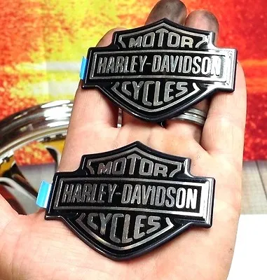 Genuine Harley Dyna Sportster Softail Street Touring Fuel Tank  Emblems Badges • $151.66