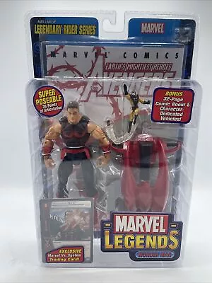 Marvel Legends: Wonder Man 2005 With Comic Book -- Legendary Rider Series • $19.99