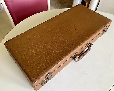 Mah Jong Empty Case - Work - Vintage 20”L Brown 1930s • $27.95