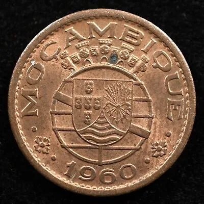 Mozambique 10 Centavos 1960 Coin Inv#F672 • $2.14