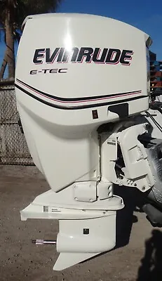 2012 BRP Evinrude 150 HP ETEC E-TEC 2-Stroke 20  Outboard Motor • $8499