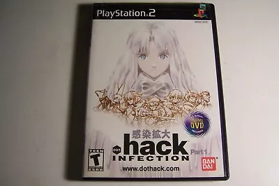 PlayStation 2/PS2:  .HACK INFECTION Part 1 (Complete Game Manual & Bonus Disk) • $19.95