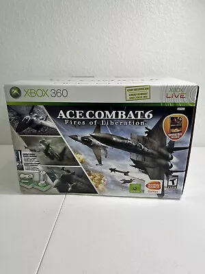 Ace Combat 6 + Flightstick Bundle Collectors Edition New US XBOX 360 • $649