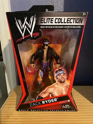 WWE Mattel Elite ZACK RYDER Series 9 Matt Cardona RARE Brand New Sealed • $110