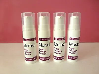 Lot Of 4 Murad Rapid Collagen Infusion Age Reform .17 Oz./ 5 Ml. Travel Size New • $23.99
