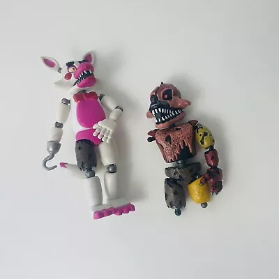 $37.10 • Buy Five 5 Nights At Freddy’s FNAF Figures Including Funtime Foxy