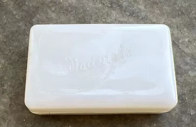 Vintage National Toilet Co Nadinola Cream Milk Glass Dish Paris Tenn USA ** • $14