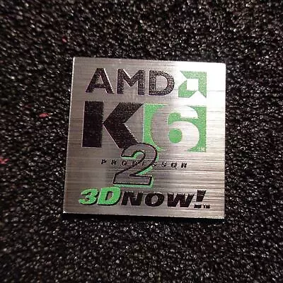 AMD K6-2 3D Now Logo Label Decal Case Sticker Badge [474] • $3.49