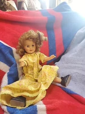 Ideal Shirley Temple Doll St-15-n Vinyl Vintage • $14.99