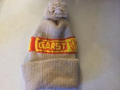 Vintage GARST SEED CORN Fleece Stocking Cap Hat Med-Lg • $13