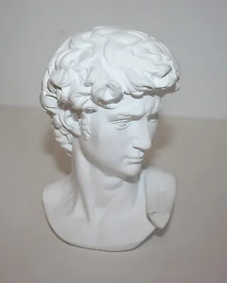 Ceramic Bust Sculpture Of Michelangelo's David • $12.99