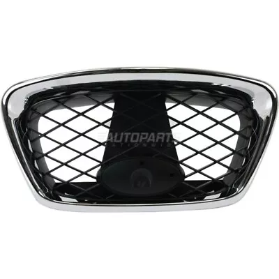 New Center Grille Fits 2006-2007 Subaru Impreza Sedan Wagon 4-Door SU1200146 • $78.72