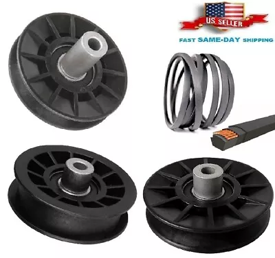 $69.89 • Buy 3 Drive Transmission Idler Pulley Belt For Husqvarna YTH24V54 YTH24V54XLS
