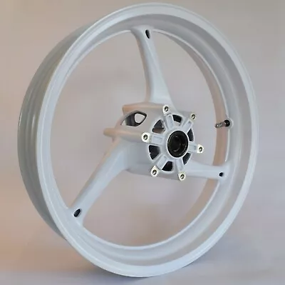 NEW GLOSS WHITE Front Wheel Suzuki GSXR 600 750 2008-2010 GSX-R 1000 2009-2016 • $119.68