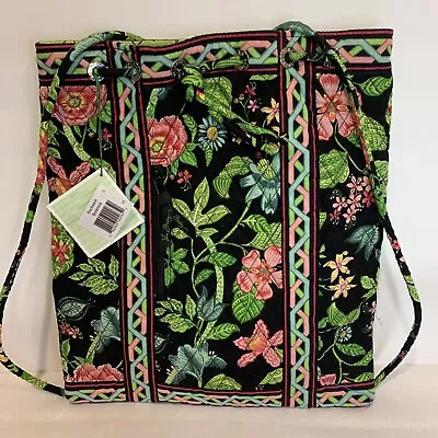 Vera Bradley Botanica Retired Backsack Drawstring Backpack NWT RARE! Exact 1 • $49.50