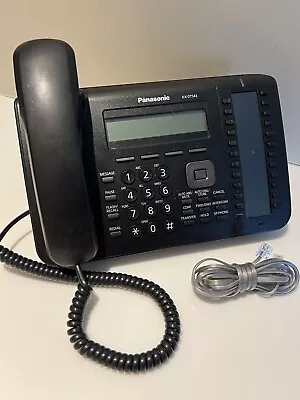Panasonic KX-DT543 Digital 3-line Phone - Black-  • $45