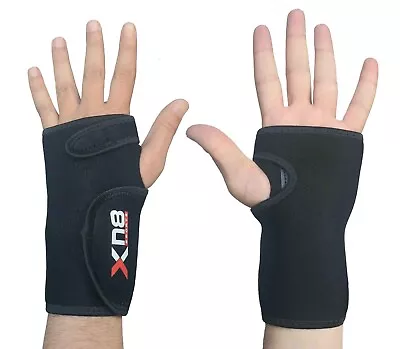 Wrist Brace Support With Straps Carpal Tunnel Syndrome & Metal Splint Stabilizer • £4.45