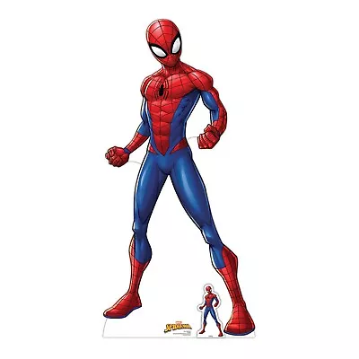 Spider-Man Spiderverse Lifesize Marvel Cardboard Cutout With Free Mini Standee • £38.99