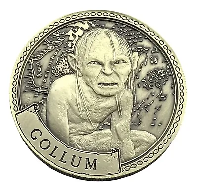 Gollum Lord Of The Rings 38mm Collectors Coin In Capsule • £17.95
