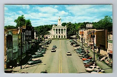 Montrose PA-Pennsylvania Street View Courthouse Antique Vintage Postcard • $7.99