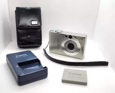 Canon PowerShot Digital ELPH SD300 / Digital IXUS 40 4.0MP Digital Camera Tested • $89.95