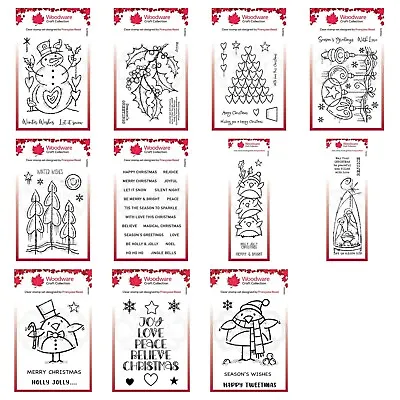 £4.95 • Buy Woodware Clear Singles Stamp - Christmas 2021 - Multibuy DISCOUNT Available 