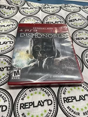 Dishonored Greatest Hits Sony PlayStation 3 PS3 Brand New Y-Fold Factory Sealed  • $7.99