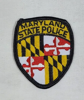 Maryland State Police Trooper Md. Highway Patrol Hat/cap Patch - New Condition • $4.49