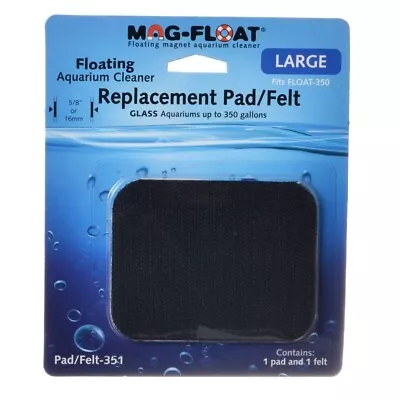 Mag Float Replacement Pad And Felt For Glass Aquariums - Large • $10.27
