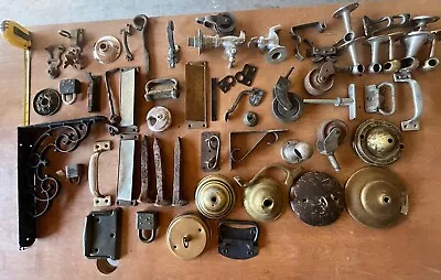 Large Lot Of Antique/Vintage Hardware.  See Photos • $5