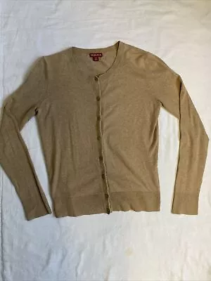 Merona Women’s Beige Cardigan Sweater • $14